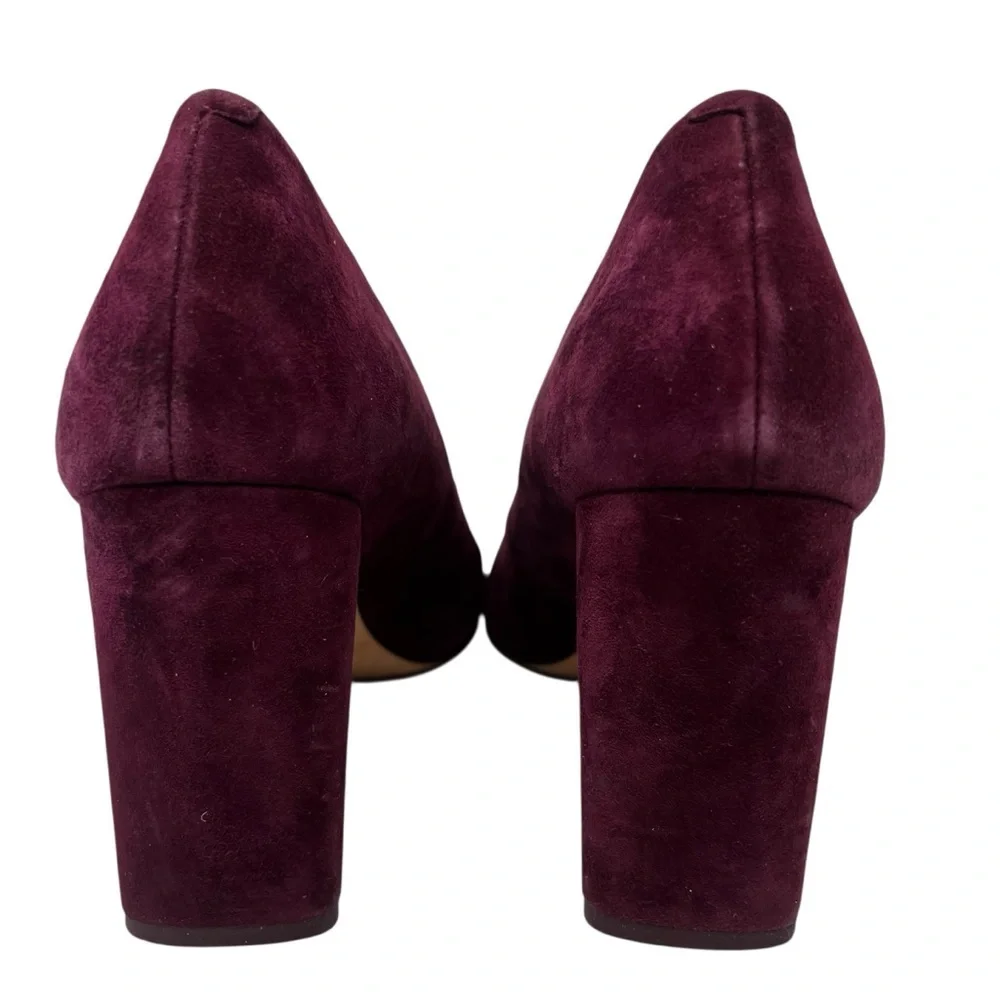Tory Burch Plum Suede Heels